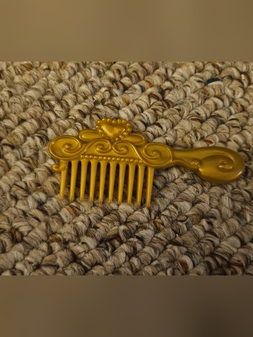 My Little Pony MLP Gold Comb